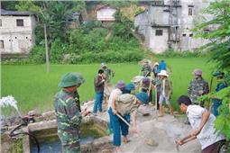 Sao vuông Văn Quan tích cực làm dân vận